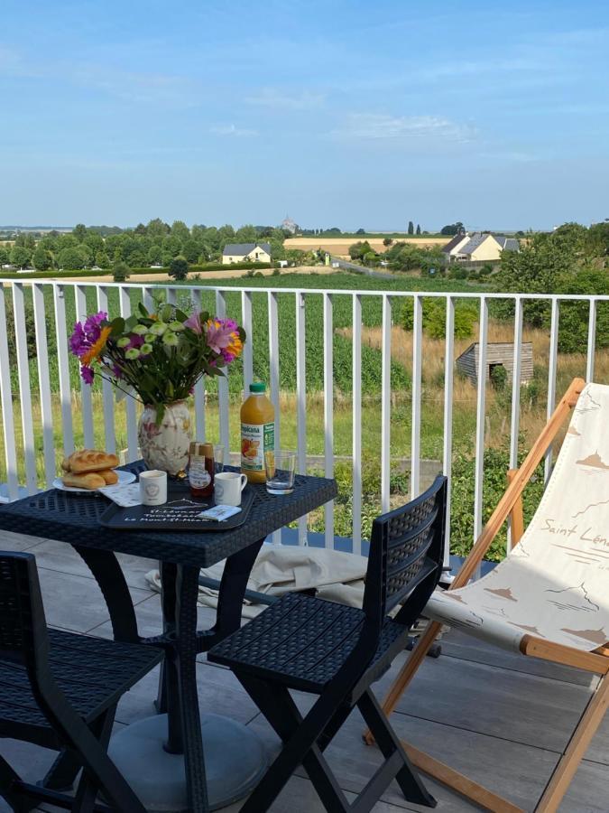 Appartement Lu'Ermael Avec Vue Mont Saint Michel クルティル エクステリア 写真