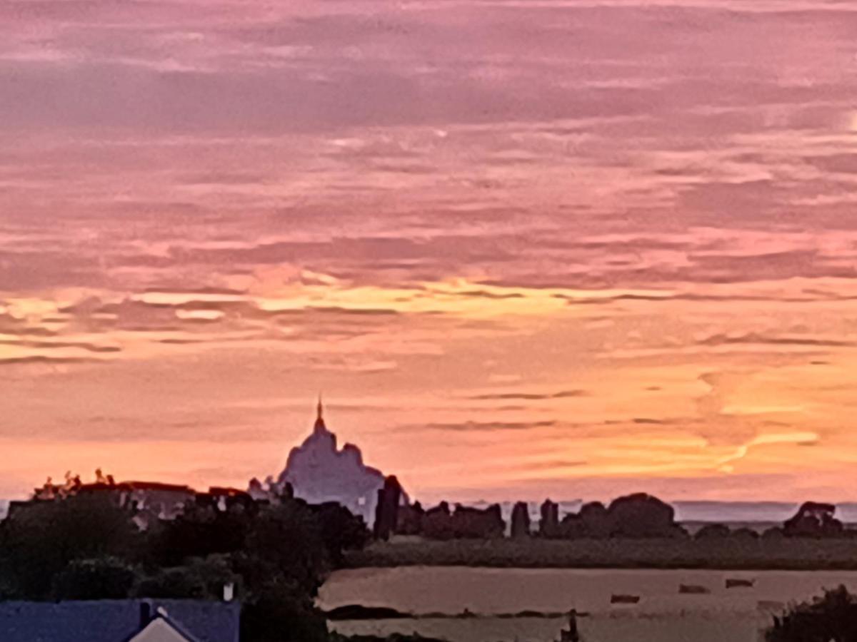 Appartement Lu'Ermael Avec Vue Mont Saint Michel クルティル エクステリア 写真