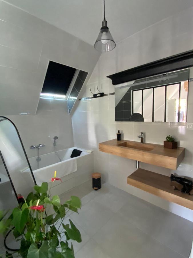 Appartement Lu'Ermael Avec Vue Mont Saint Michel クルティル エクステリア 写真